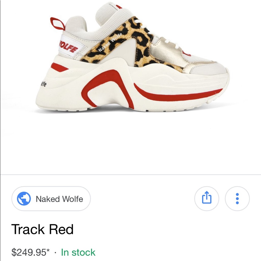Naked Wolfe Track Shoes